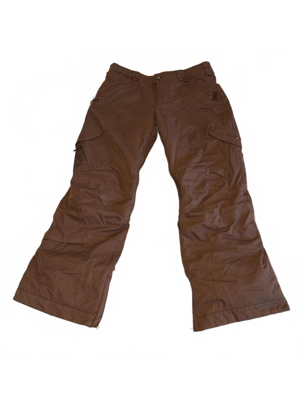 Burton Dryride $200!Insulated Woman’s Extra Small Brown Snowboarding Ski Pants